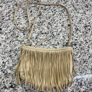Wilder Hobo purse in gold leaf .  Like new!